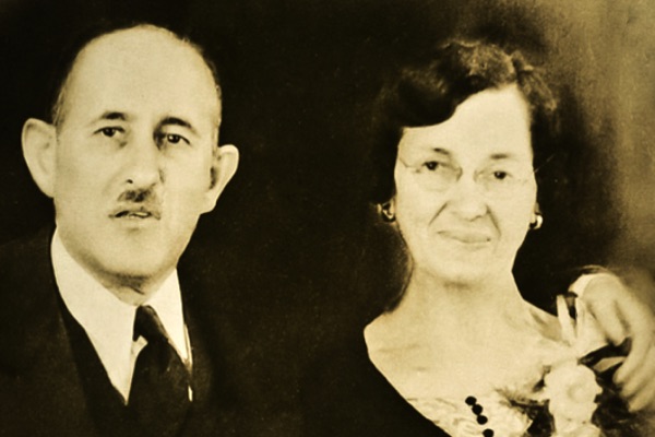 Sam & Molly Balbos (Shirley's parents), 1935