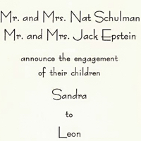 Engagement Announcement 0156 Sandra
