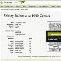 1940 Census