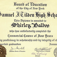 Shirley 1941 HSGraduation