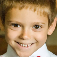 Adam 2005 Kindergarten Graduation Red Bow Tie