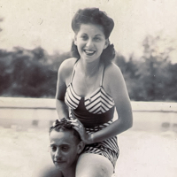 Shirely Manny1946 Evans Pool