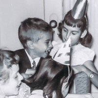 Grandma Weisman Stan Shelly 1954 Birthday Party