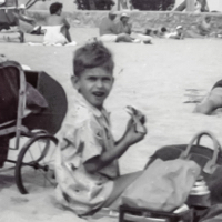 Stan Shirley 1954 Lunch on the Beach