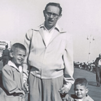 Stan Manny Alan 1955 Coney Island