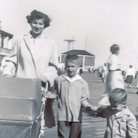 shirley Stan Alan 1955 Coney Island